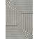 Tapis noir / blanc Odense