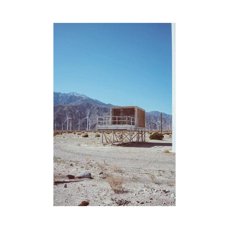 Palm Springs Windmills V by Bethany Young - Print on Canvas, 101.6cm H x 66.04cm W x 1.91cm D, Wrapped Canvas