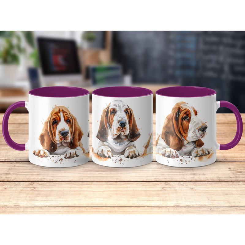 Mug, Purple, 3