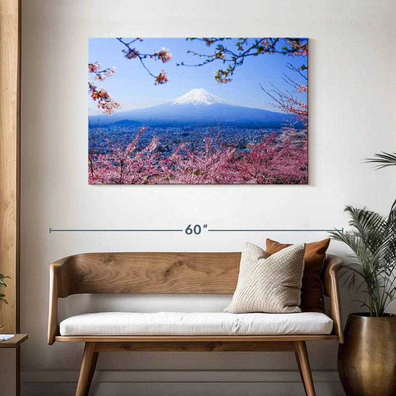 Cerisiers du Mont Fuji Alvord, H 30 po x l 45 po