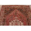 Tapis traditionnel géométrique rouge