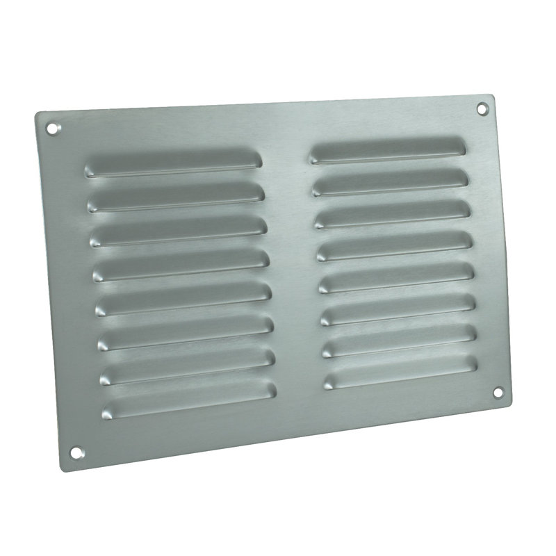 Frobiorn Shutter / Door Accessory, Polished Brass, 16.5cm H x 24.2cm W x 0.1cm D