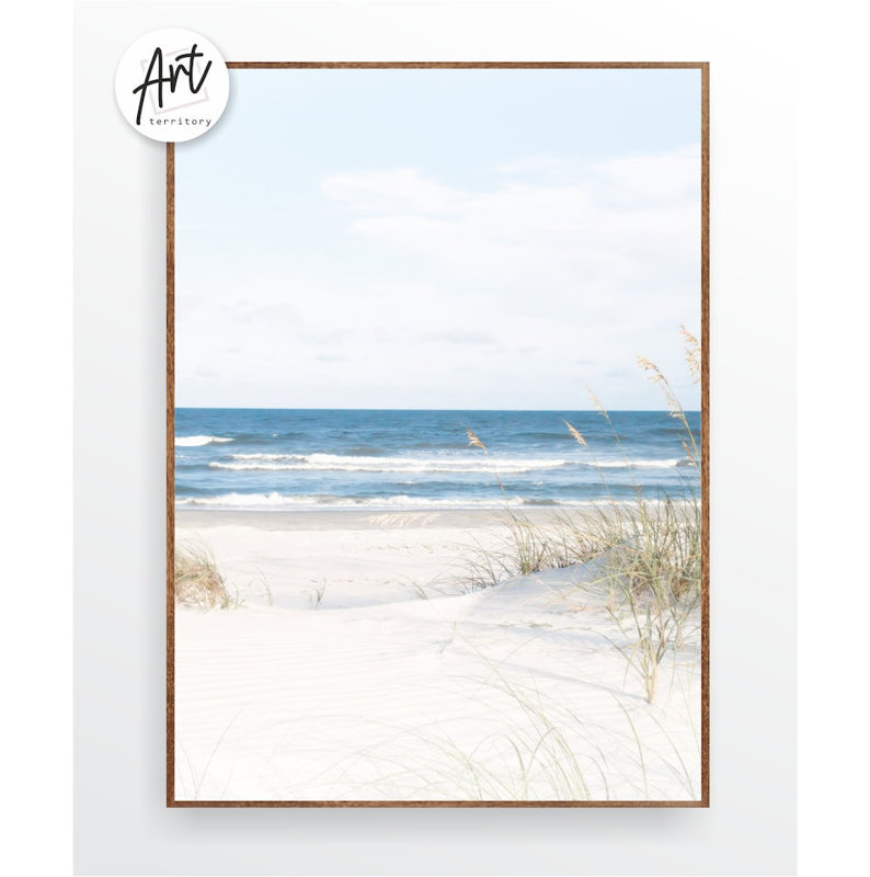 Art mural océan, décor de maison de plage, impressions côtières ou toiles, H 24 po x l 54 po, Affiche non encadrée