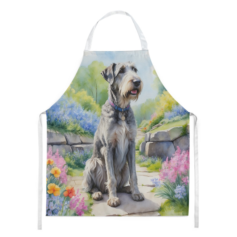Tablier Irish Wolfhound Spring Path