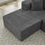 Canapé modulaire 106 po Corduroy Cloud-1149624678
