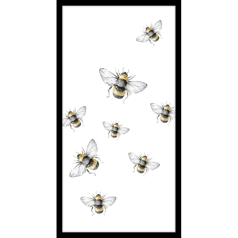 Bee Side 2 Painting, 56" H x 29" W x 2" D