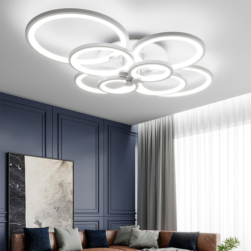 Berkowitz LED Semi Flush Mount