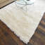Zia Handmade Flatweave Wool/Viscose Cream Area Rug-44274334