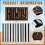 2 paillassons Western Howdy Coir Doormats