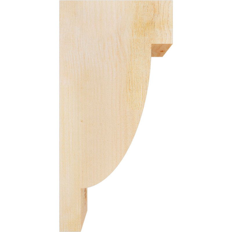 Corbeau alpin, H 24 po x l 6 po x P 12 po, Sapin de Douglas, Sciage brut