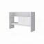Console blanche avec deux portes-131596089