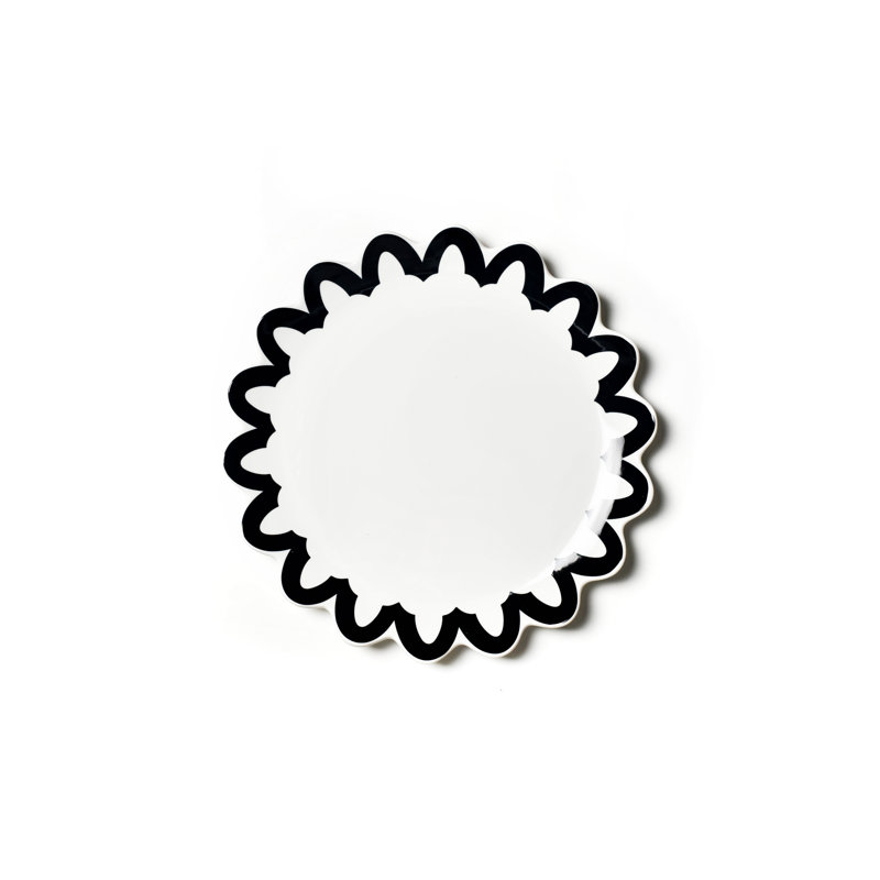 Ensemble de 4 assiettes à pétoncles Arabesque