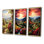 «Vineyard Twilight Bliss», 3 pièces sur toile