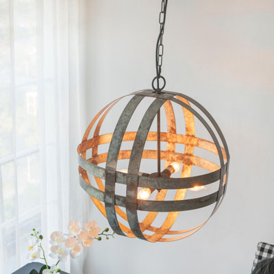 Luminaire suspendu avec chaîne réglable