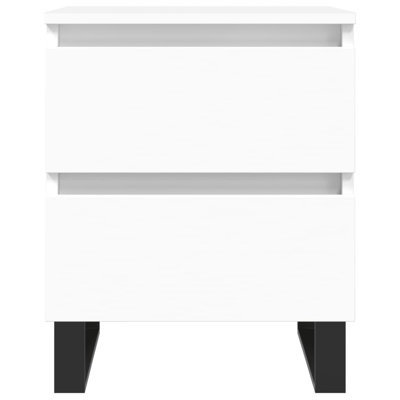 Makram 40cm W Iron Bedside Table