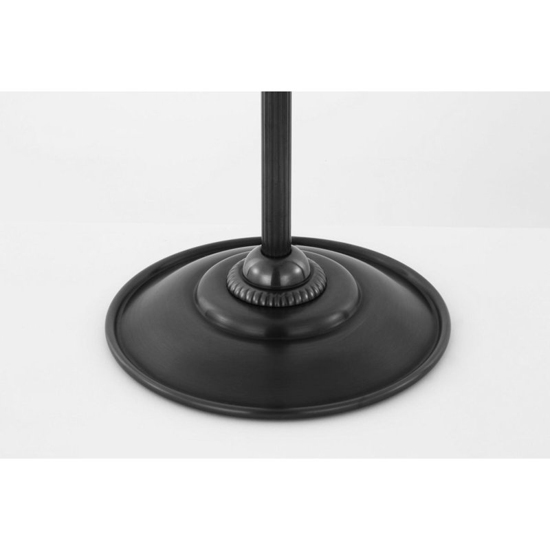 Soren 23" Table Lamp with Silk Pleated Shade, Bronze