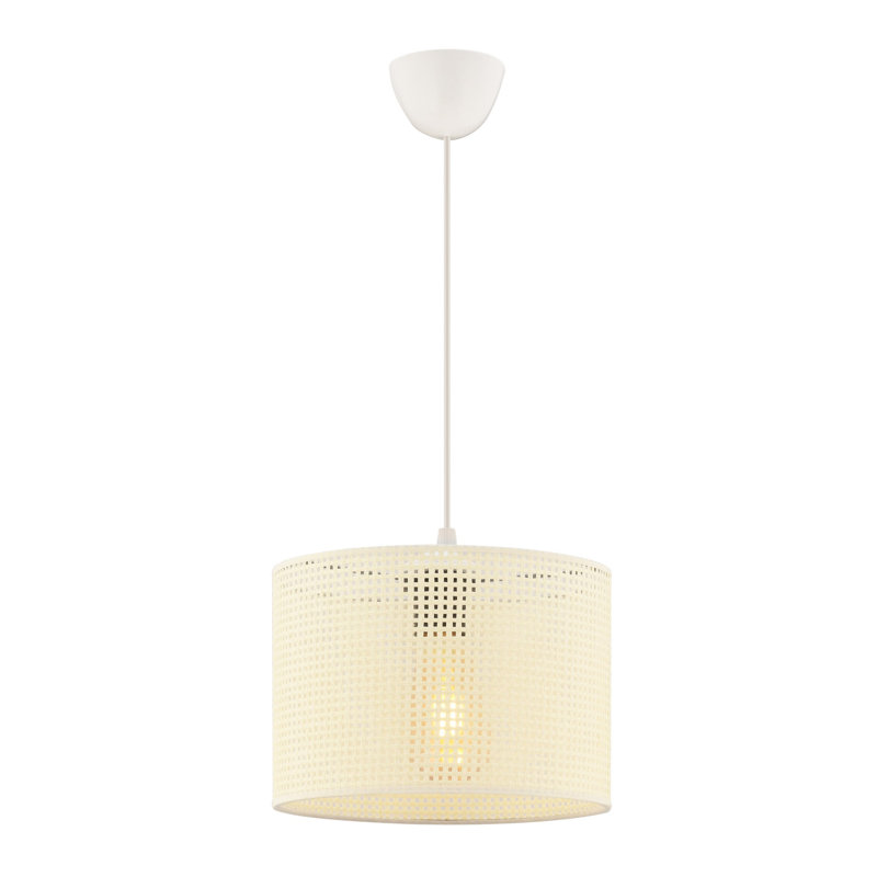 Lustre, Blanc, H 13,78 po x l 13,78 po x P 9,91 po