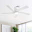 Ventilateur de plafond à 5 pales en bois massif avec ensemble d'éclairage et moteur à courant continu à distance-1275035819-1252599372