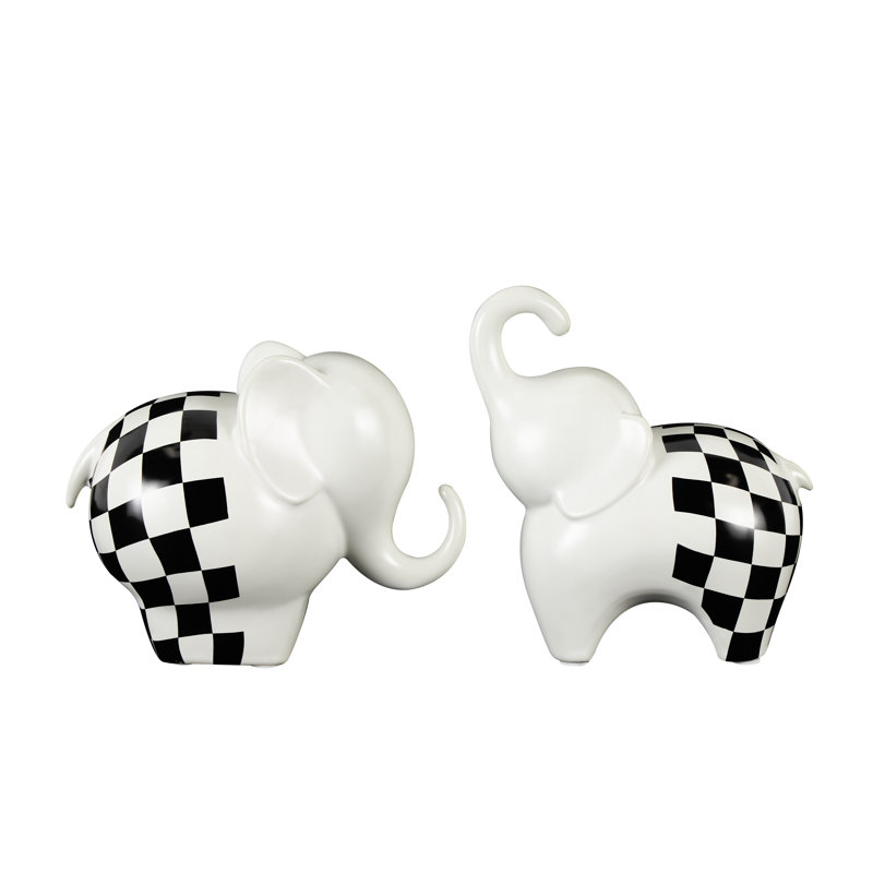 Chelsa Animals Figurines & Sculptures, White