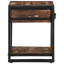 Side Table 40X40x50 Cm Solid Wood Reclaimed-560735925