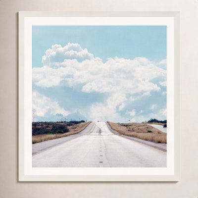 Urbino "The Travelers Road and Clouds" Print