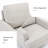 Mid-Century Linen Accent Chair – Stylish-699627437