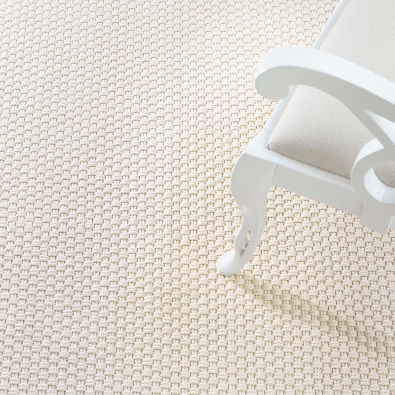 Rope Area Rug in Ivory, Rectangle 2' x 3'