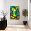 Menthe rafraîchissante Mojito, art moderne abstrait coloré-129150912