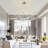 12 - Light Dimmable Geometric Chandelier Tree Like Lamp