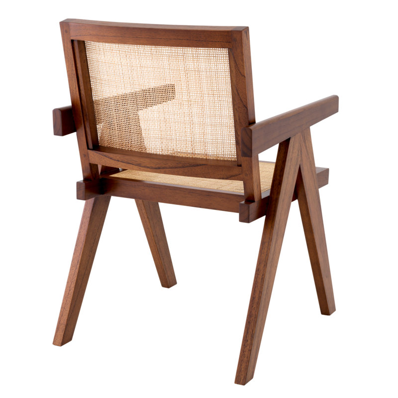 Aristide 18'' H Armchair, Brown