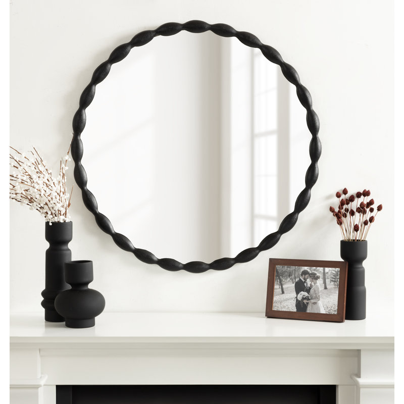 Metal Round Mirror