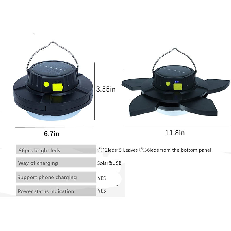 Lanterne solaire de camping