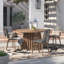 Bardolf 55'' Round 4 - Person Outdoor Dining Set