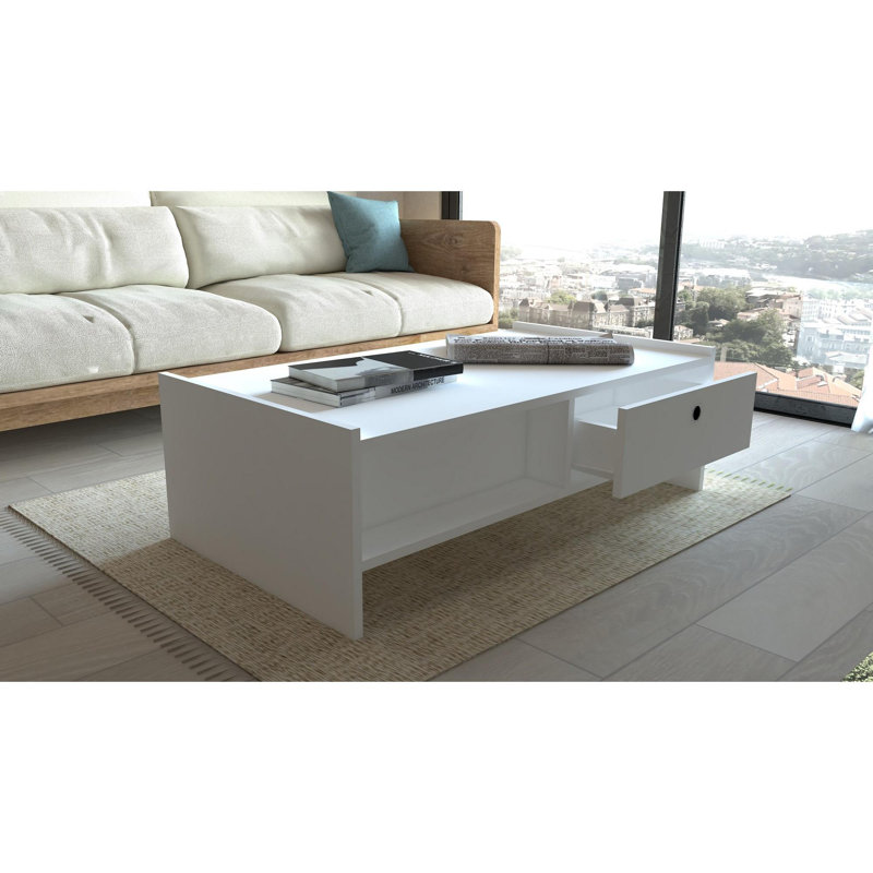 Glorias Coffee Table, White