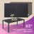 Rectangular Metal Outdoor Dining Table , 63.38'' in. W 35.23'' in. D-2039630635