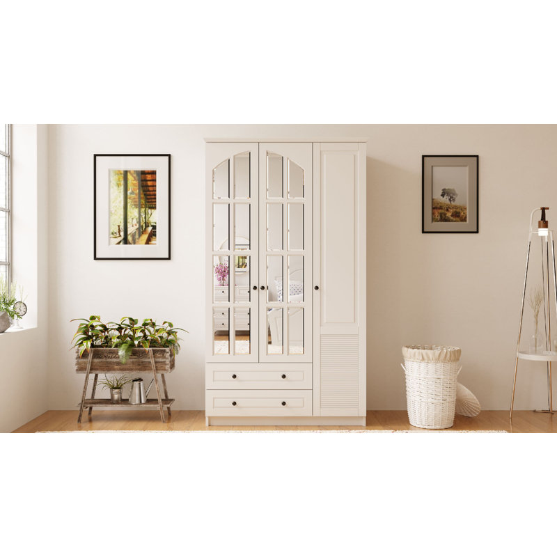 Amarilis 3 Door Manufactured Wood Wardrobe