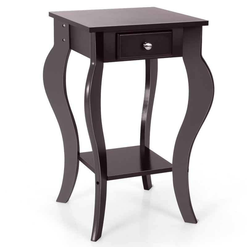 15.5'' W Nightstand, Brown