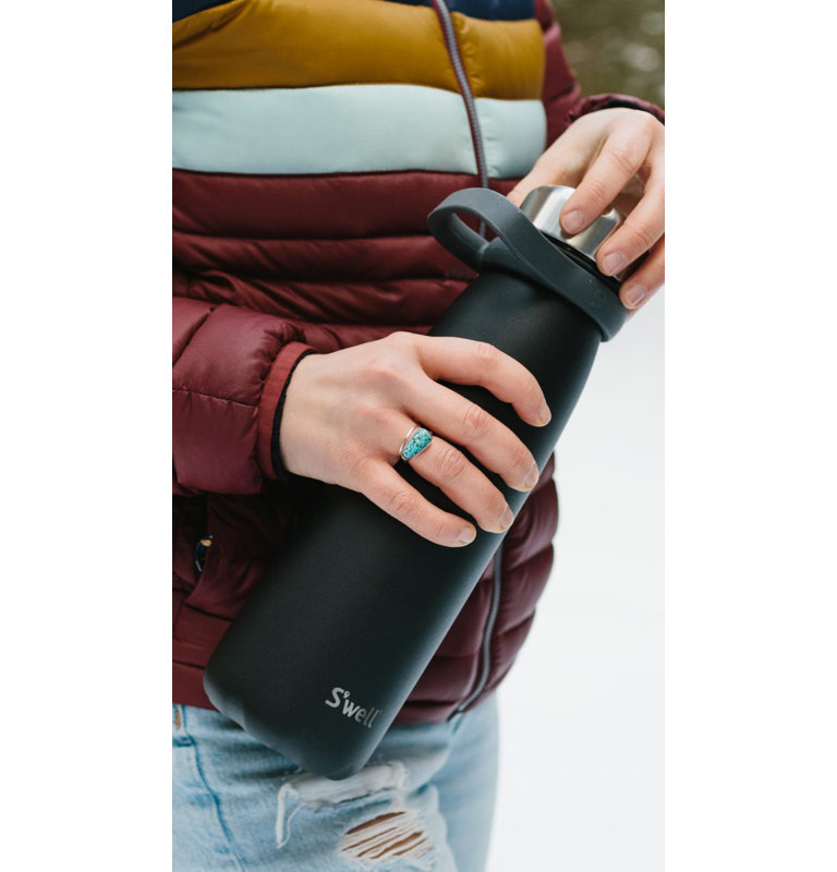 Onyx 40oz Stainless Steel Vacuum-Insulated Traveler Bottle