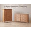 Solid Wood 47.25 " W 12 - Drawer Dresser-1373095999
