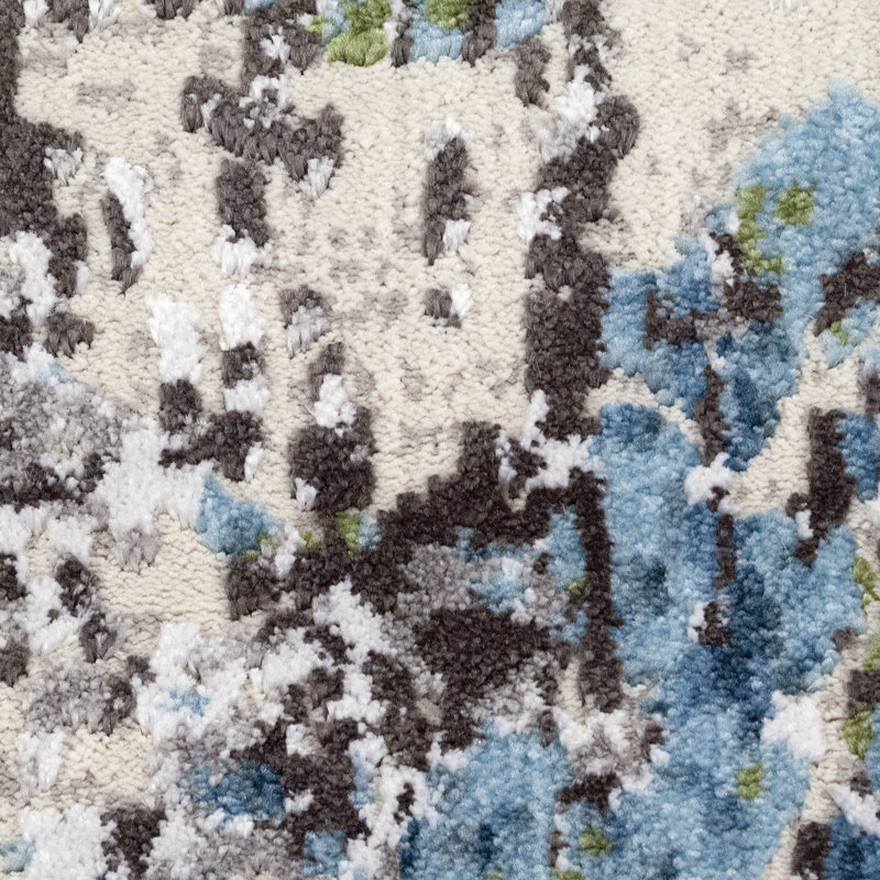 Tapis gris clair Lawnton, Rectangle 5 pi 3 po x 7 pi 7 po