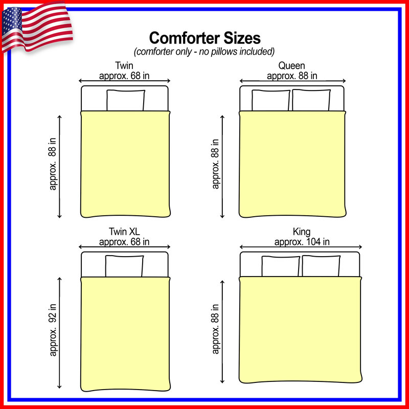 Solid Light Yellow Comforter, King