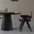 Black Round Solid Wood Dining Tables-1721882085