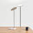 Sky 63 in. Classic Industrial 1-Light Dimmable LED Floor Lamp with Adjustable Head