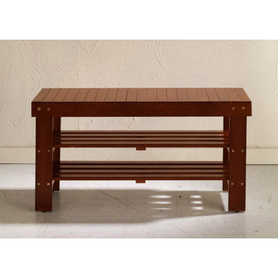 Quality Solid Wood Shoe Bench