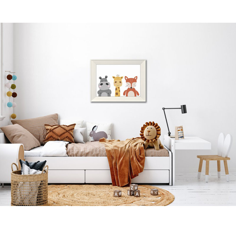 «Animals In A Row A», art mural