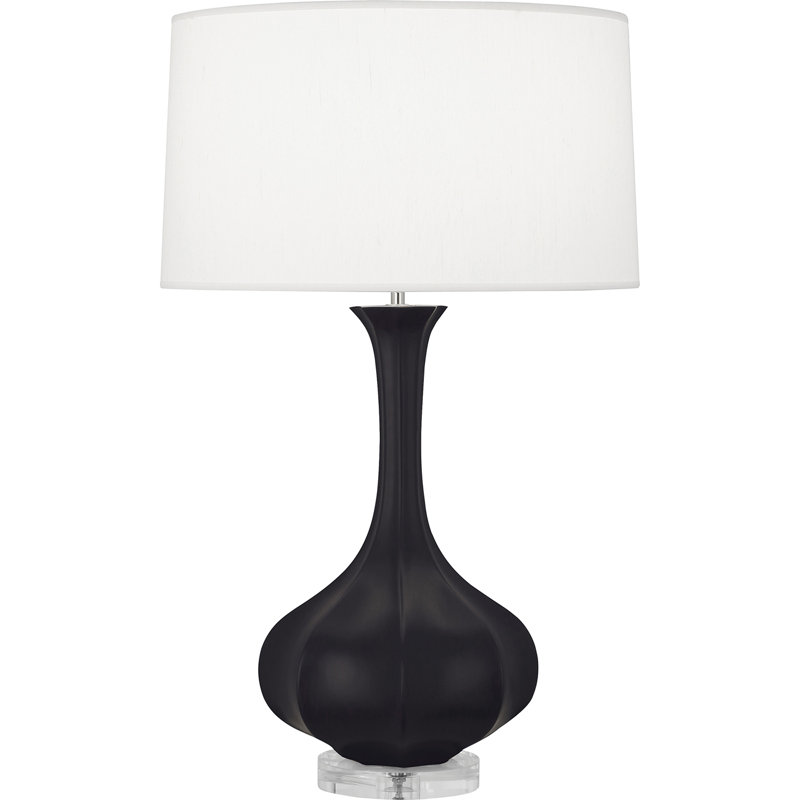 Pike Table Lamp, Matte Obsidian