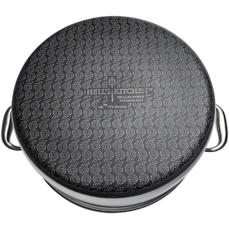 Hell's Kitchen Hybrid Pot and Lid, 5 quarts