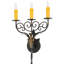 Merano 3 - Light Candle Wall Light