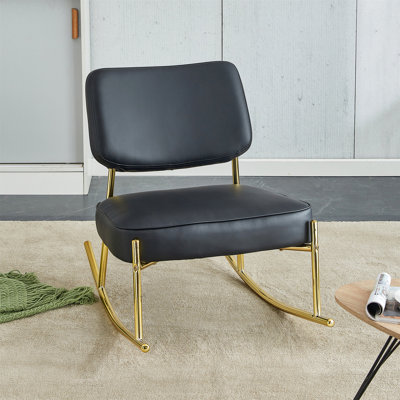 Jale Velvet Rocking Chair