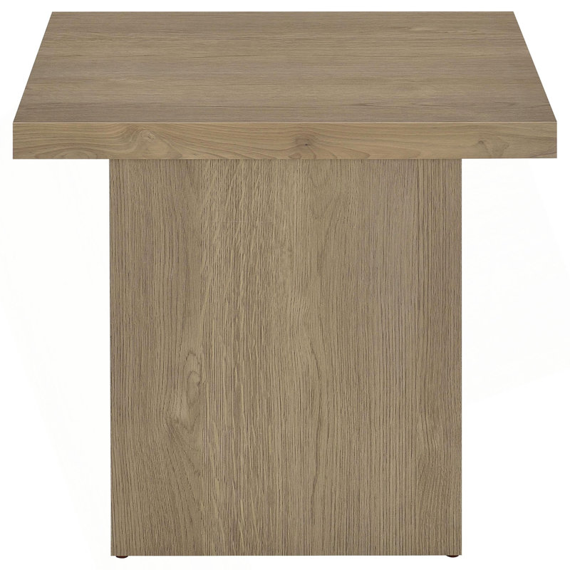 Table de bout Eldridge Latte, Natural